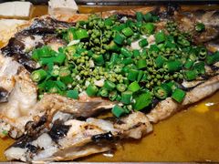 鲜青椒烤鱼-探鱼·鲜青椒爽麻烤鱼(天河优托邦店)