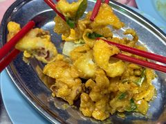 咸蛋鱿鱼-黄亚华小食店(Jalan Alor)