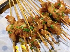 蒜爆鸡-盟重烧烤(东瓜山创始店)