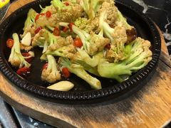 铁板有机花菜-李师傅脆肚(华强北店)