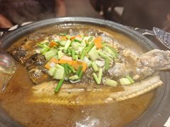 酱香烤鱼-探鱼·鲜青椒爽麻烤鱼(北京路天河城店)
