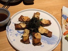 煎鹅肝牛肉-Hatsune隐泉日式料理(SKP店)