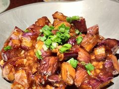 客家茄子煲-绿茶餐厅(蓝色港湾店)