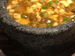 石锅鸡汤豆腐-绿茶餐厅(乐峰广场店)