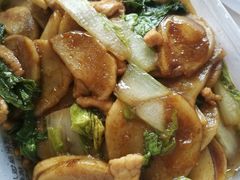 青菜肉丝炒年糕-满江红大酒店(城站店)