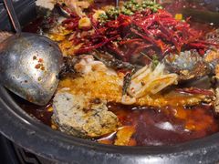 -探鱼·鲜青椒爽麻烤鱼(银泰城店)