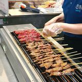 ✅现串现烤的牛肉串来啦……