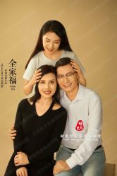 -时光纪亲子全家福照相馆(静安店母女写真父母纪念照)