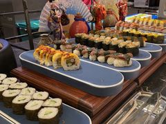 -广州万富希尔顿酒店·感趣自助餐厅·金秋蟹宴生蚝海鲜刺身