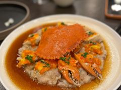 和乐蟹蒸手剁肉饼-广州文华东方酒店·江-由辉师傅主理