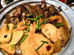 -东来菜馆•手抓海鲜家常菜•海鲜锅贴(鸽子窝店)