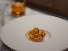 猕猴桃蜜瓜蟹粉塔塔-新光酒家·河豚·海鲜·蟹料理(浦东店)
