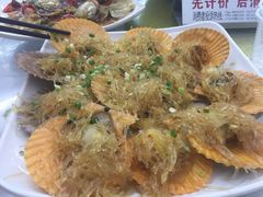 粉丝蒸扇贝-鹏城人家海鲜酒家·23年老字号(较场尾店)