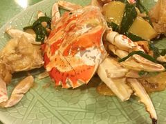 姜葱炒红蟹-盛港湾海鲜食府(黄沙店)