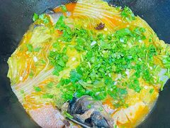 大白菜-老刘生态大鱼坊铁锅炖鱼(赛马场店)