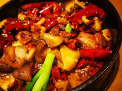 石锅椒麻鸡-蜀宴小调·精致家常菜(来福士店)