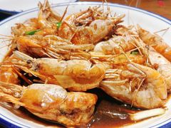 油爆开背虾-兰边碗(鼓楼店)