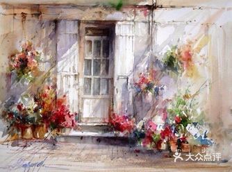 想把窗台也装扮成这个样子，装满春光~