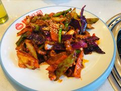 炒章鱼-韩香福烤肉庄园(荣成店)