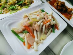 海鲜菇炒虾滑-五四北海鲜吧火锅(秀山路店)