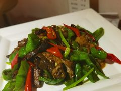 云椒炒牛肝菌-江南赋(内蒙古大厦店)