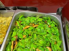 豆角炒香菇-清和园素食自助餐厅(义信堂美食城店)