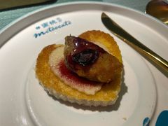 法式香煎鹅肝(客)-蜜桃花开·中西融合菜E&W(南长街店)