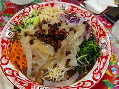 关东大拉皮-闯关东东北农家菜(崂山石老人店)