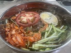 -吉林延边牛肉汤饭，大冷面