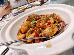 杭椒炒河虾-西湖春天•老字号杭州菜(百汇店)