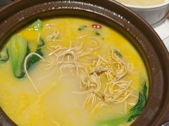鸡汤煮干丝-森隆饭庄(崇文门新世界百货店)