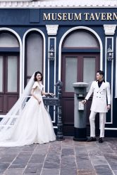 欧美时尚-巴黎婚纱摄影工作室