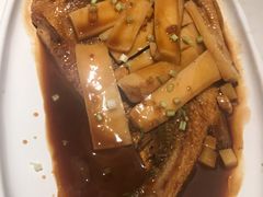 深海黄鱼年糕-径山十八道·风味民间菜(杭州总店)