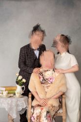 -时光纪亲子全家福照相馆(静安店母女写真父母纪念照)