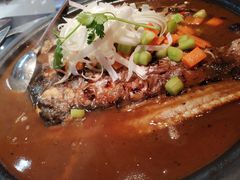 -探鱼·鲜青椒爽麻烤鱼(三水广场店)