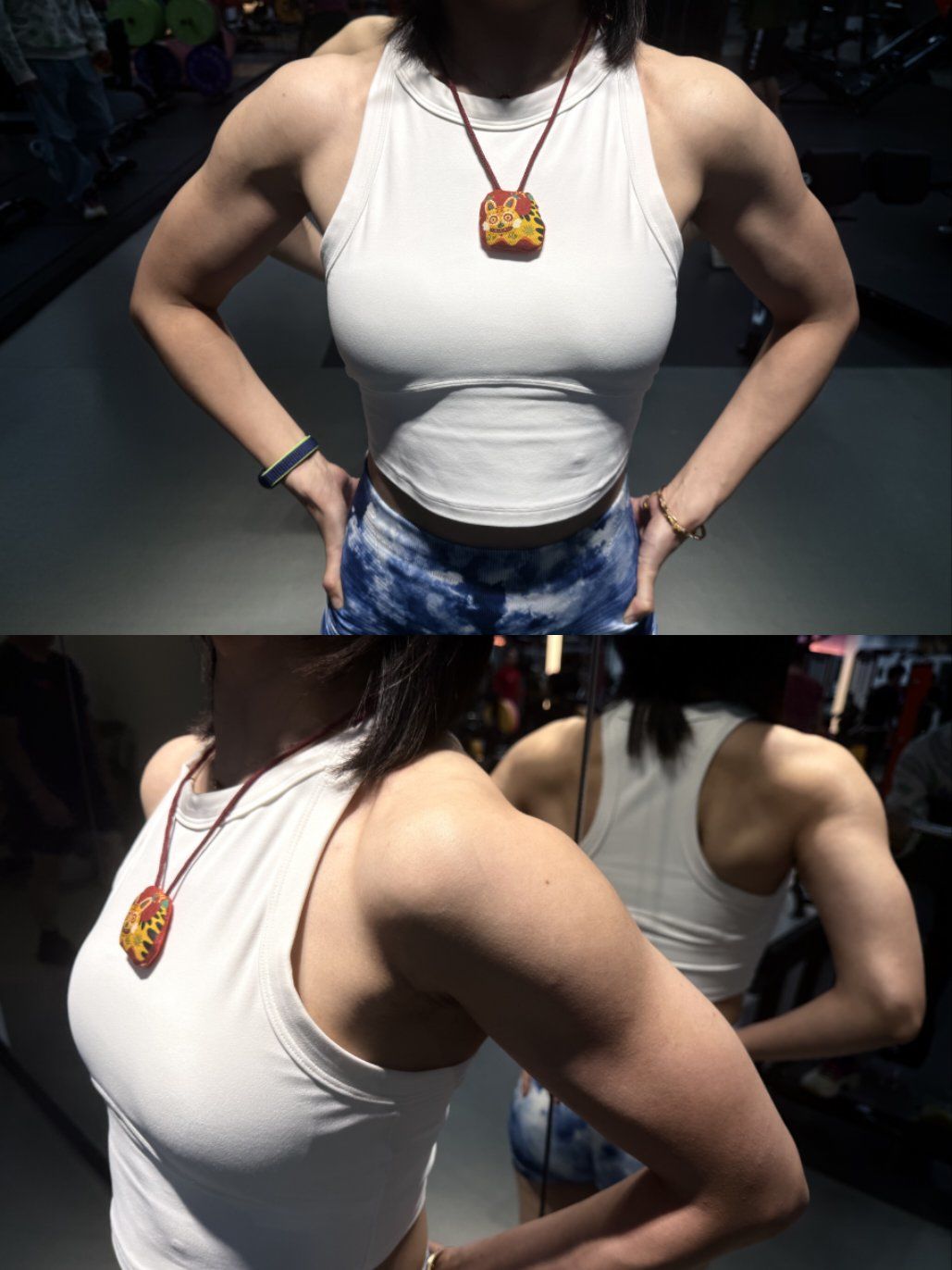 女生肌肉塑形
