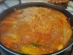 部队年糕火锅-七八冷面·延边朝鲜族美食(圣熙八号店)