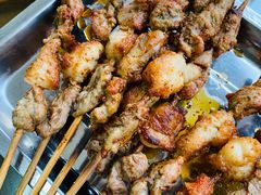 羊肉串-清真穆记涮羊肉老味铜锅烧烤涮