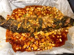 蒜香纸包江团烤鱼-红辣椒·川菜·火锅(张杨路店)