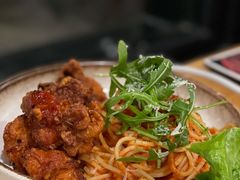 胡同炸鸡意面-自如ZSPACE四合院艺术餐厅