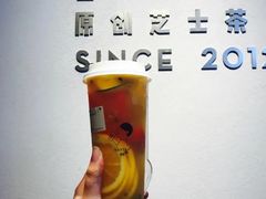 满杯水果绿-喜茶(上海兴业太古汇店)