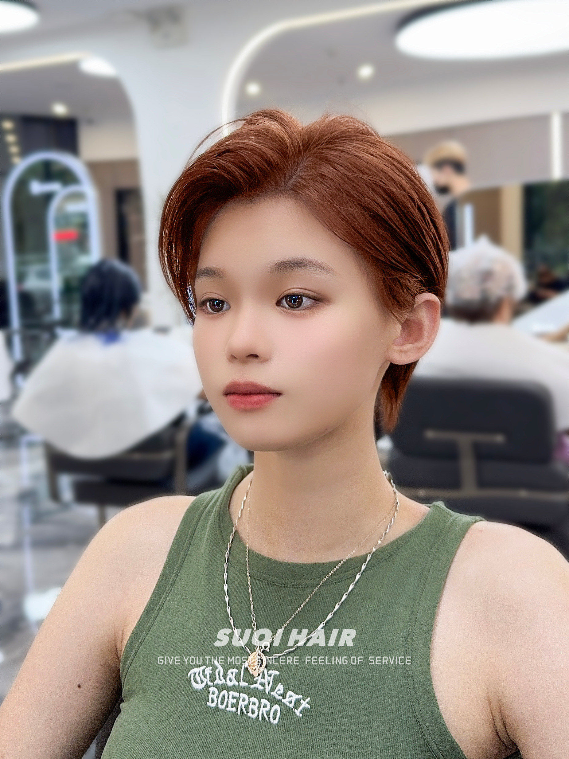 清爽短发风