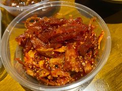 香辣牛板筋-聚合鑫东北熏酱熟食麻辣面(长阳店)