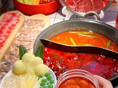 -热火朝天鲜切牛肉火锅(南强街巷店)