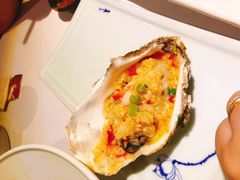 蒜茸/芝士烤生蚝&nbsp;海鲜&nbsp;烧烤-开海·红岛海鲜虾水饺(石老人店)