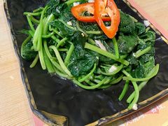 虾酱炒地瓜叶-张猫猫爱吃鱼