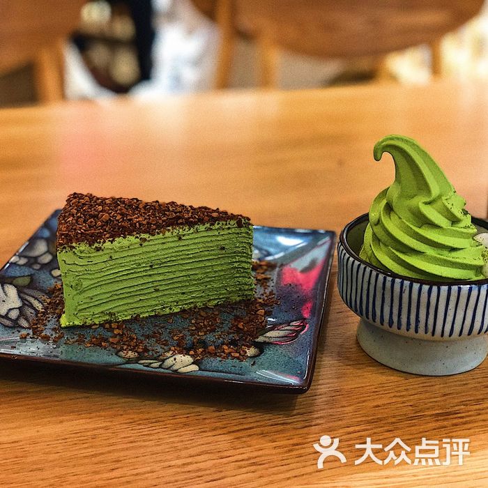 青木手作抹茶甜品