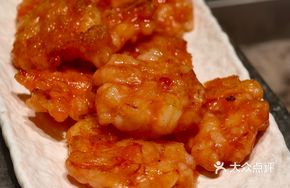 Pan-fried Black Tiger Shrimp Balls