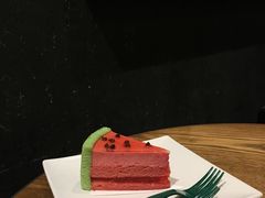 夏日趣玩西小瓜蛋糕-星巴克(大连柏威年店)