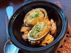 砂锅姜蓉生焗大连鲍-广州柏悦酒店·悦景轩·粤菜餐厅